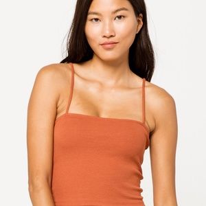 NWT Tilly's DESTINED Square Neck Burnt Red Womens Tank Top